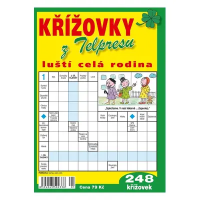 Křížovky z Telpresu luští celá rodina - 248 křížovek 2/2024