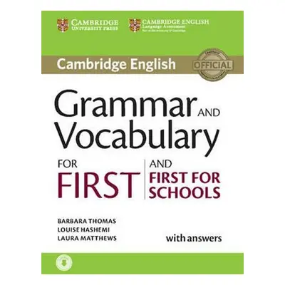 Grammar and Vocabulary for First and First for Schools with Answers and Audio - Barbara Thomas