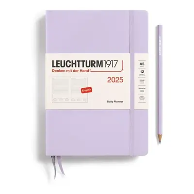 Leuchtturm1917 Daily Planner Medium (A5) 2025 Lilac