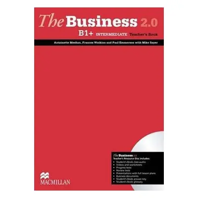 The Business 2.0 Intermediate B1+: Teacher´s Book Pack - Emmerson, Paul; Meehan, A; Sayer, Mike;