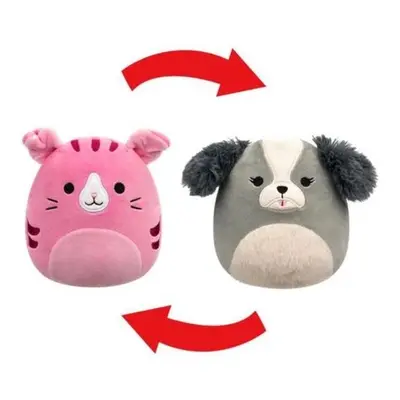 Squishmallows 2v1 Shih-tzu Malu a Skotská kočka Geraldine 13 cm