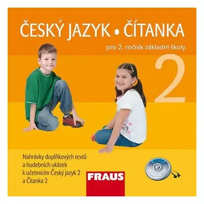 Český jazyk/Čítanka 2 pro ZŠ - CD /2ks/ - Martin Stránský; Andrea Černá