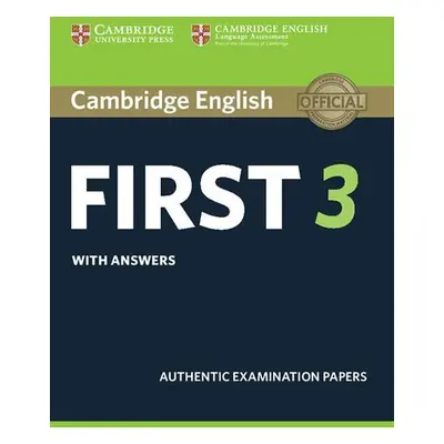 Cambridge English First 3 Student´s Book with Answers