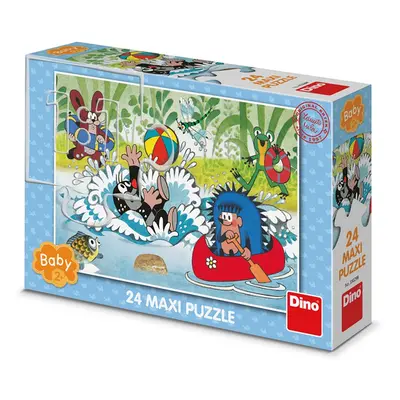 Puzzle maxi Krtek ve vodě 24 dílků