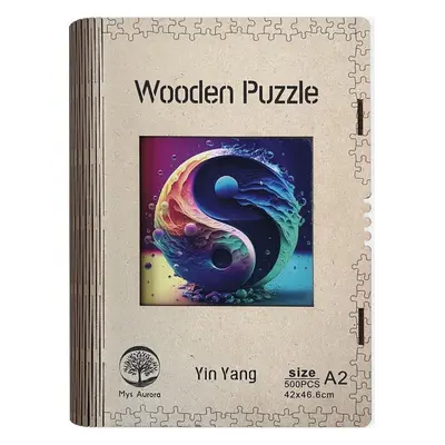 Dřevěné puzzle/Yin Yang A2 - Emitex