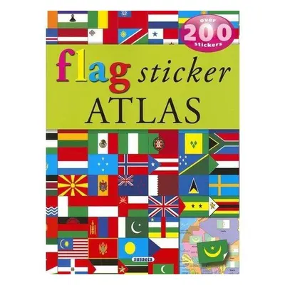 Flag sticker atlas -over 200 stickers AJ