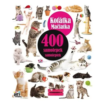 400 samolepek Koťátka