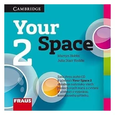 Your Space 2 pro ZŠ a VG - 2 CD - Julia Starr Keddle; Martyn Hobbs