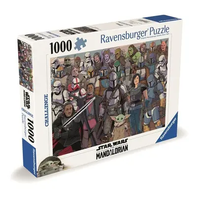 Puzzle Challenge: Star Wars: Mandalorian 1000 dílků