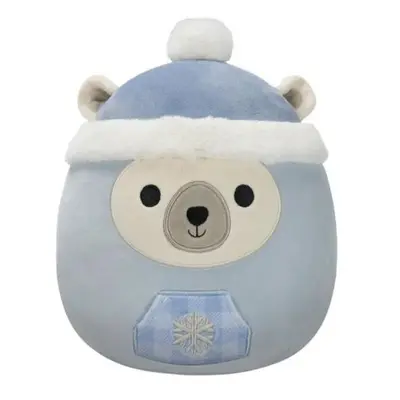 Squishmallows Lední medvěd v kombinéze Brooke 20 cm