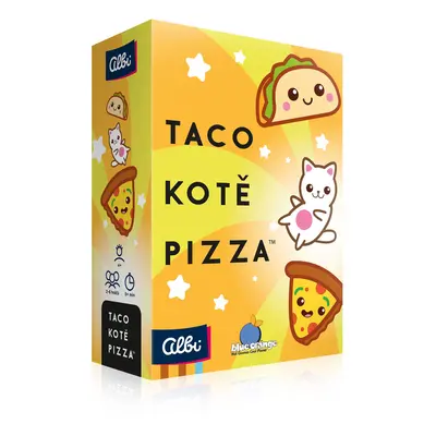 Albi Taco, kotě, pizza - postřehová hra