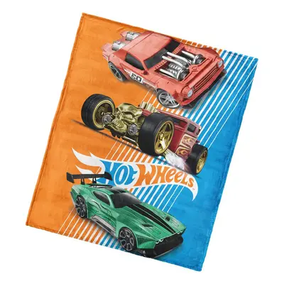 Dětská deka Hot Wheels Retro 130x160 cm