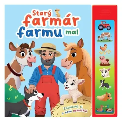 Starý farmár farmu mal