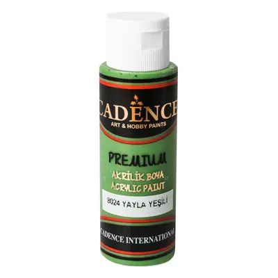 Akrylová barva Cadence Premium - zelená / 70 ml