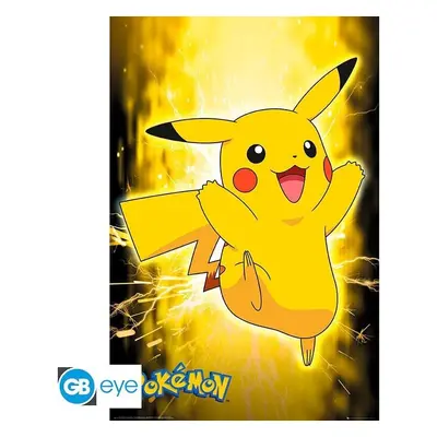 Pokémon Plakát Maxi Pikachu Neon 91,5 x 61 cm