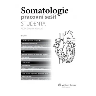 Somatologie - pracovní sešit studenta, 2. vydání - Zuzana Adamová