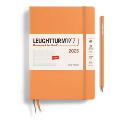 Leuchtturm1917 Daily Planner Medium (A5) 2025 Apricot