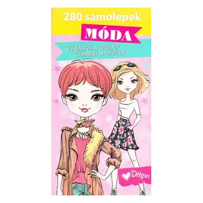 Móda 280 samolepek