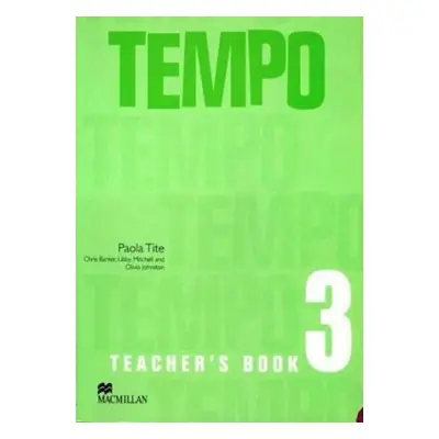 Tempo 3 Teacher´s Book - Chris Barker