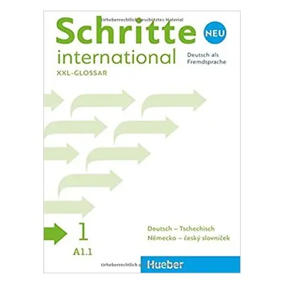 Schritte international Neu 1: Glossar XXL Deutsch-Tschechisch - Gabriela Rykalová