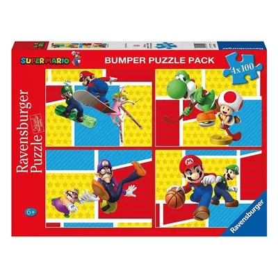 Ravensburger Puzzle - Super Mario 4x100 dílků