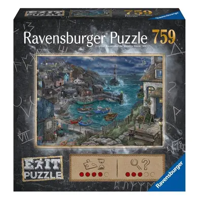 Ravensburger Exit Puzzle Maják u přístavu 759 dílků