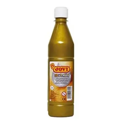 JOVI temperová barva metalická 500ml v lahvi zlatá