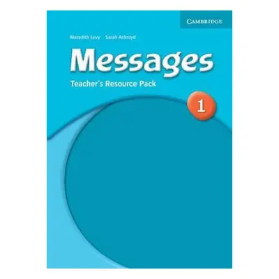 Messages 1 Teachers Resource Pack - Sarah Ackroyd