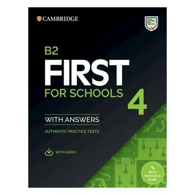 Cambridge B2 First for Schools Student´s Book with Answers and Online Audio with Resource Bank -