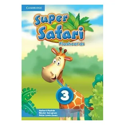 Super Safari Level 3 Flashcards (Pack of 78) - Herbert Puchta