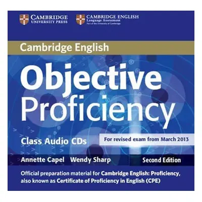 Objective Proficiency Class Audio CDs (3) - Capel Annette