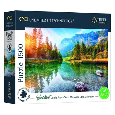 Puzzle Wanderlust: Na úpatí Alp, Jezero Hintersee, Německo 1500 dílků - TOMI