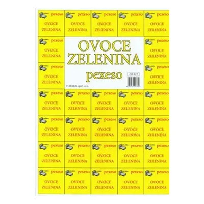 Ovoce, zelenina - Najdi dvojici (pexeso)