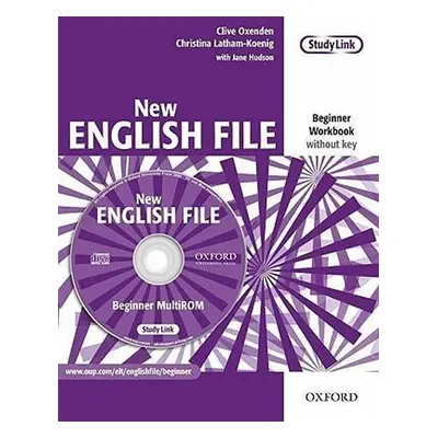 New English File Beginner Workbook Without Key+ Multi-ROM Pack - Christina Latham-Koenig