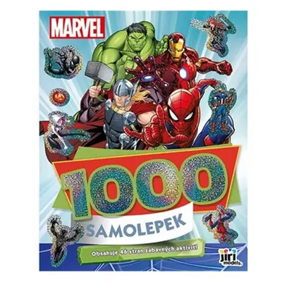 1000 samolepek s aktivitami Marvel