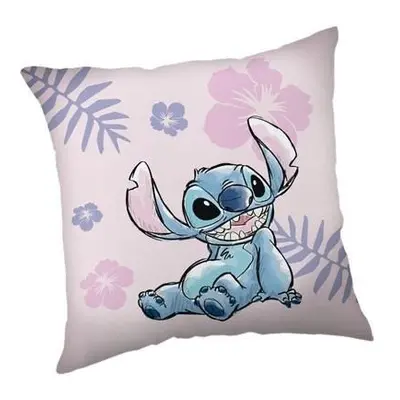 Polštář Lilo & Stitch Pink 35x35 cm