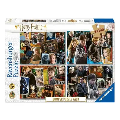 Ravensburger Puzzle Harry Potter set 4x100 dílků (Bumper Puzzle Pack)