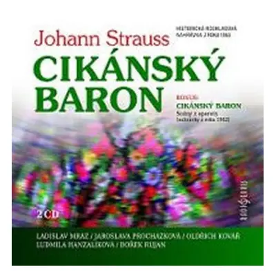 Cikánský baron - 2CD - Strauss