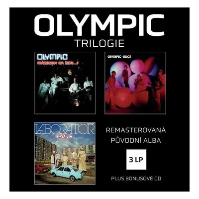 Olympic: Trilogie (Prázdniny na Zemi, Ulice, Laboratoř) - 3 LP + CD - Olympic