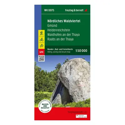 Severní Waldviertel a 1:50 000 / turistická a cykloturistická mapa