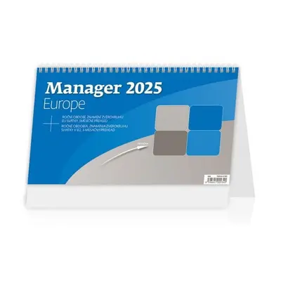 Kalendář stolní 2025 - Manager Europe