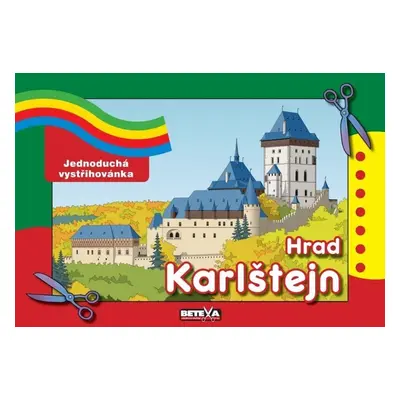 Hrad Karlštejn - Jednoduchá vystřihovánka