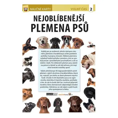 Nejoblíbenější plemena psů - Naučná karta