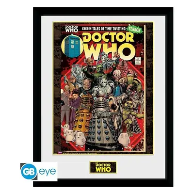 Doctor Who Zarámovaný plakát - Vilains Comics