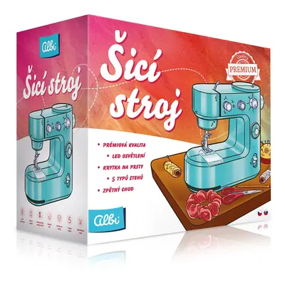 Albi Šicí stroj - modrý (Science&Crafts)