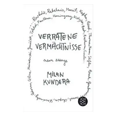 Verratene Vermächtnisse, 1. vydání - Milan Kundera