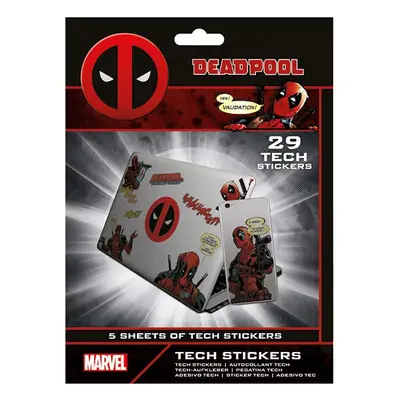 Samolepky Deadpool sada 29 ks - EPEE