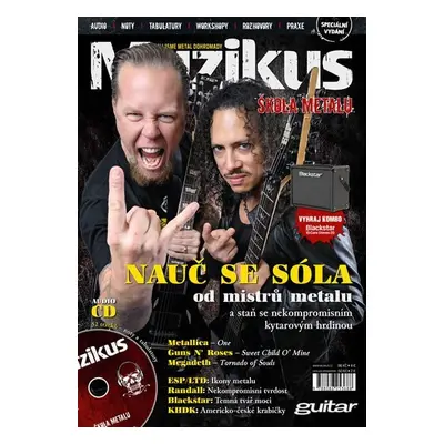 Škola Metalu - Nauč se sólo od mistrů metalu a staň se nekompromisním kytarovým hrdinou + CD