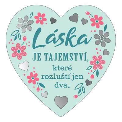 Albi Plaketka srdce - Láska - Albi