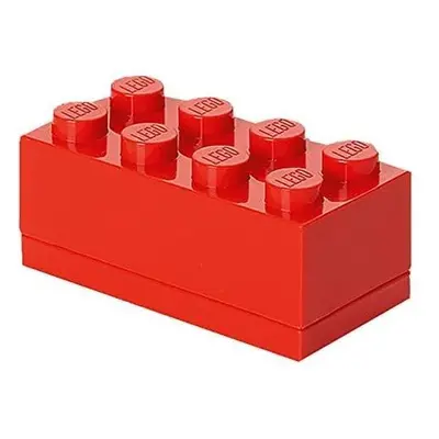 Úložný box LEGO Mini 8 - červený